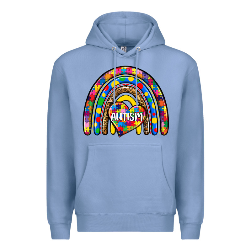 Autism Rainbow Premium Hoodie by Zillion Design Studio | Teevron