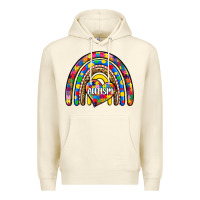 Sandshell autism rainbow Premium Hoodie - Zillion Design Studio