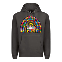 Smoke autism rainbow Premium Hoodie - Zillion Design Studio