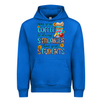 Cobalt may your coffee be always stronger than your stude Urban Hoodie - Zillion Design Studio