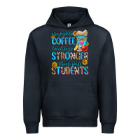 Navy may your coffee be always stronger than your stude Urban Hoodie - Zillion Design Studio