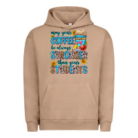 Pigment Burro may your coffee be always stronger than your stude Urban Hoodie - Zillion Design Studio