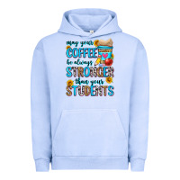 Pigment Grape Ice may your coffee be always stronger than your stude Urban Hoodie - Zillion Design Studio