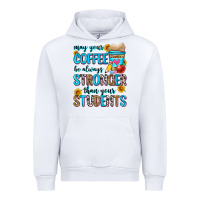 White may your coffee be always stronger than your stude Urban Hoodie - Zillion Design Studio