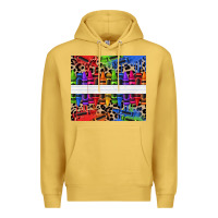 Antique Gold Personalized crayons Premium Hoodie - texasbilliewilder