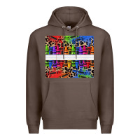 Coffee Personalized crayons Premium Hoodie - texasbilliewilder