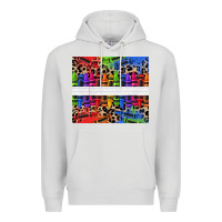 Dove Grey Personalized crayons Premium Hoodie - texasbilliewilder