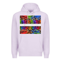 Lilac Personalized crayons Premium Hoodie - texasbilliewilder