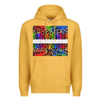 Mustard Personalized crayons Premium Hoodie - texasbilliewilder