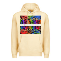 Pina Colada Personalized crayons Premium Hoodie - texasbilliewilder