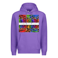 Purple Personalized crayons Premium Hoodie - texasbilliewilder