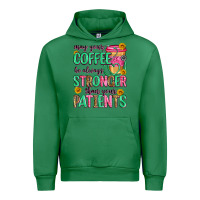 Emerald may your coffee be always stronger than your patie Urban Hoodie - Zillion Design Studio