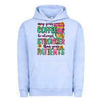 Pigment Grape Ice may your coffee be always stronger than your patie Urban Hoodie - Zillion Design Studio