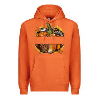 Carrot Personalized Fall Pumpkin Premium Hoodie - texasbilliewilder