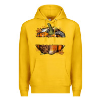 Lemon Personalized Fall Pumpkin Premium Hoodie - texasbilliewilder