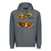 Rock Personalized Fall Pumpkin Premium Hoodie - texasbilliewilder
