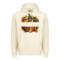 Sandshell Personalized Fall Pumpkin Premium Hoodie - texasbilliewilder