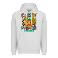 Dove Grey Cutest Pumpkin In The Patch Premium Hoodie - texasbilliewilder