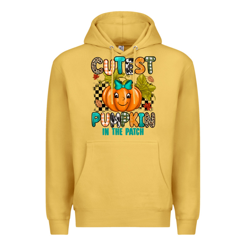 Cutest Pumpkin In The Patch Premium Hoodie by texasbilliewilder | Teevron