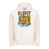 Pale Pink Cutest Pumpkin In The Patch Premium Hoodie - texasbilliewilder
