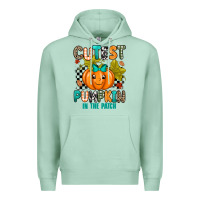 Seafoam Cutest Pumpkin In The Patch Premium Hoodie - texasbilliewilder