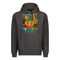 Smoke Cutest Pumpkin In The Patch Premium Hoodie - texasbilliewilder
