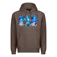 Coffee autism gnomes Premium Hoodie - Zillion Design Studio