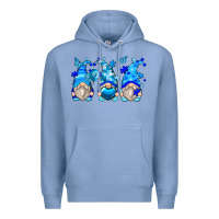 Colony Blue autism gnomes Premium Hoodie - Zillion Design Studio