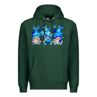 Sports Green autism gnomes Premium Hoodie - Zillion Design Studio