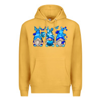 Mustard autism gnomes Premium Hoodie - Zillion Design Studio