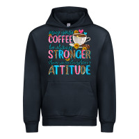 Navy may your coffee be always stronger than your daugh Urban Hoodie - Zillion Design Studio