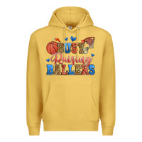 Antique Gold busy raising ballers basketball Premium Hoodie - Zillion Design Studio