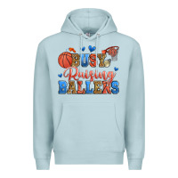 Blue Mist busy raising ballers basketball Premium Hoodie - Zillion Design Studio