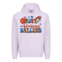 Lilac busy raising ballers basketball Premium Hoodie - Zillion Design Studio