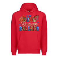 Red busy raising ballers basketball Premium Hoodie - Zillion Design Studio