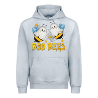 Heather Grey Boo Bees Urban Hoodie - texasbilliewilder