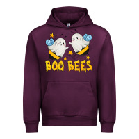 Mauve Wine Boo Bees Urban Hoodie - texasbilliewilder