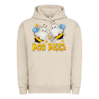 Pigment French Oak Boo Bees Urban Hoodie - texasbilliewilder