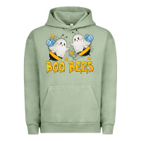 Pigment Oil Green Boo Bees Urban Hoodie - texasbilliewilder