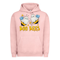 Pigment Salmon Boo Bees Urban Hoodie - texasbilliewilder