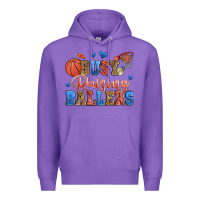 Purple busy raising ballers basketball Premium Hoodie - Zillion Design Studio