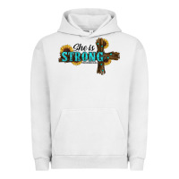 Pigment Lunar Rock she i̇s strong western cross Urban Hoodie - RanaPortraitStore