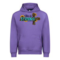 Tulip she i̇s strong western cross Urban Hoodie - RanaPortraitStore