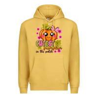 Antique Gold Cutest Pumpkin In The Patch Premium Hoodie - texasbilliewilder