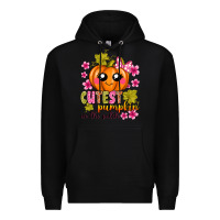 Black Cutest Pumpkin In The Patch Premium Hoodie - texasbilliewilder