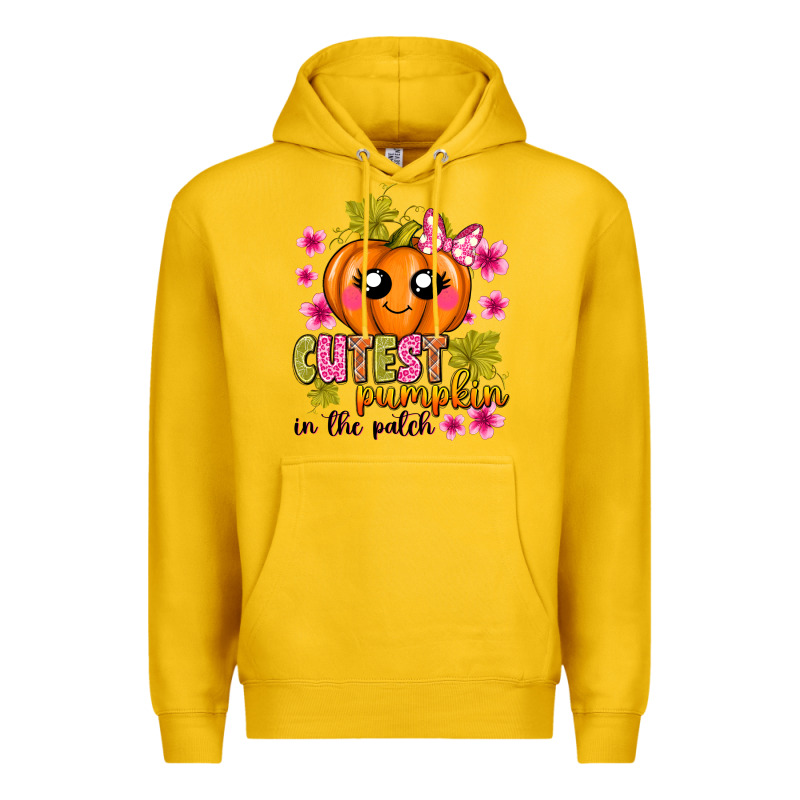 Cutest Pumpkin In The Patch Premium Hoodie by texasbilliewilder | Teevron