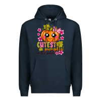 Navy Cutest Pumpkin In The Patch Premium Hoodie - texasbilliewilder