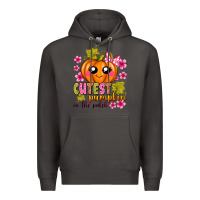 Smoke Cutest Pumpkin In The Patch Premium Hoodie - texasbilliewilder