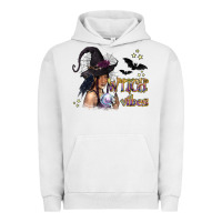 Black Witch Vibes Urban Hoodie | Teevron