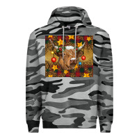 Slate Camo christmas highland cow tumbler Premium Hoodie - RanaPortraitStore